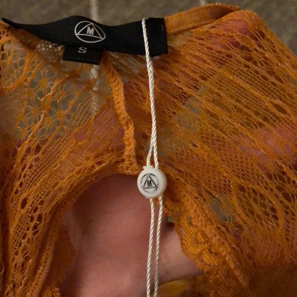 Missguided orange gold bodysuit size small - Picture 6 of 6